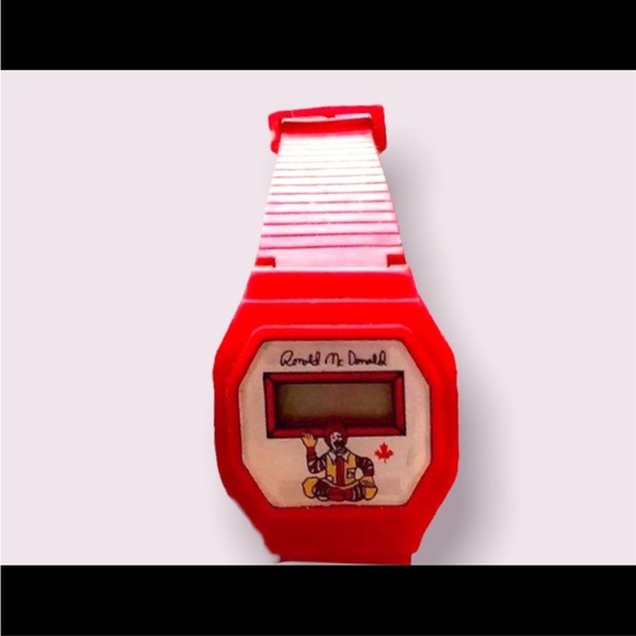 McDonald’s Watch Retro Red Wristwatch - Picture 6 of 10